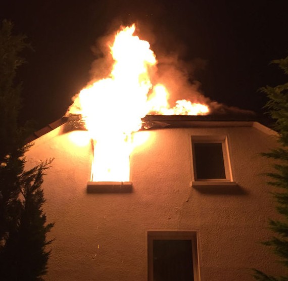 [15] - 06.08.2019 - Feuer im Dachgeschoss - Steinbergen